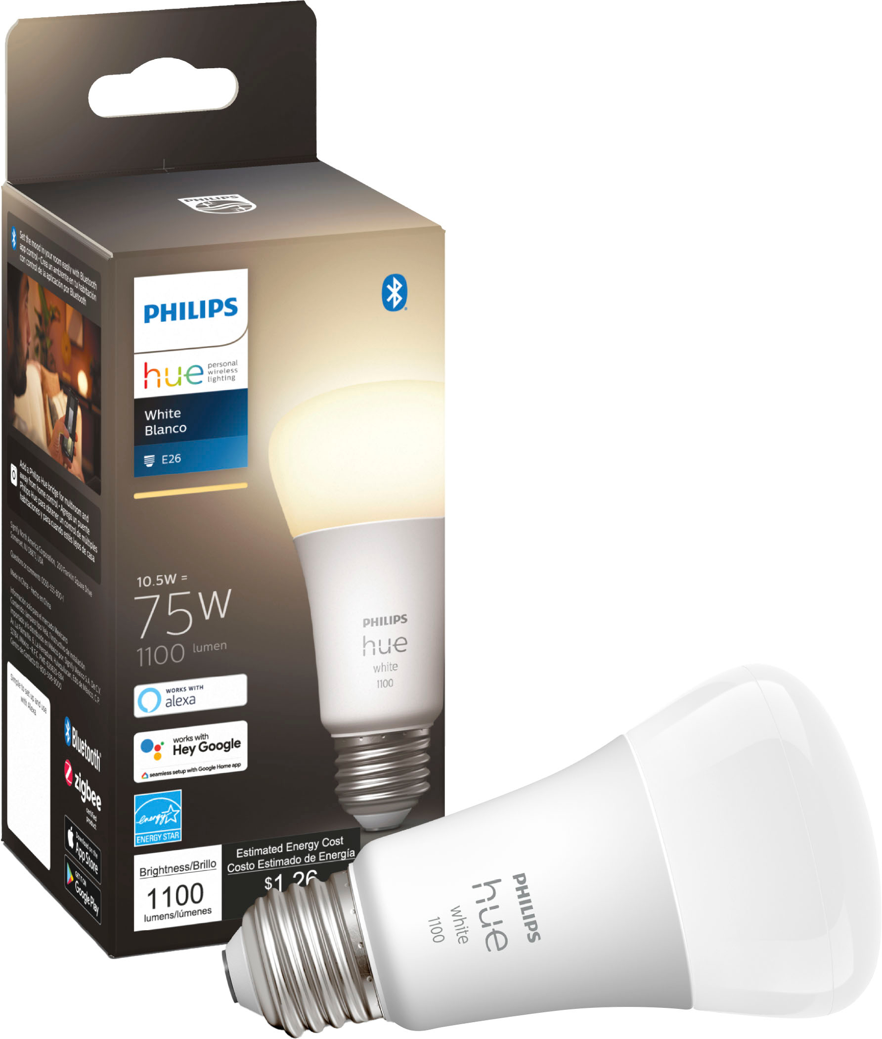 Philips hue white a19 smart light Clearance